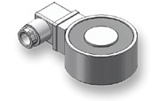 electromagnet in round design with connector electromagnet in round design with connector
